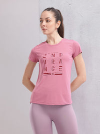 HRX by Hrithik Roshan Women Printed Rapid-Dry Training T-shirt