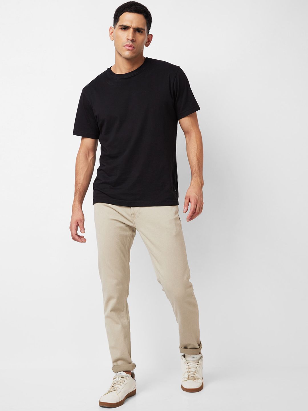 SPYKAR Men Skinny Fit Low Rise Clean Look Stretchable Jeans