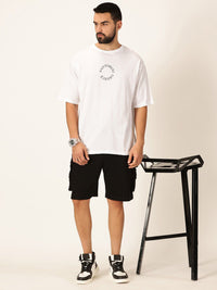 Thomas Scott Round Neck Typography Printed Bio Finish Pure Cotton T-shirt