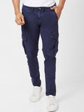 SPYKAR Men Tapered Fit Mid Rise Cotton Cargos