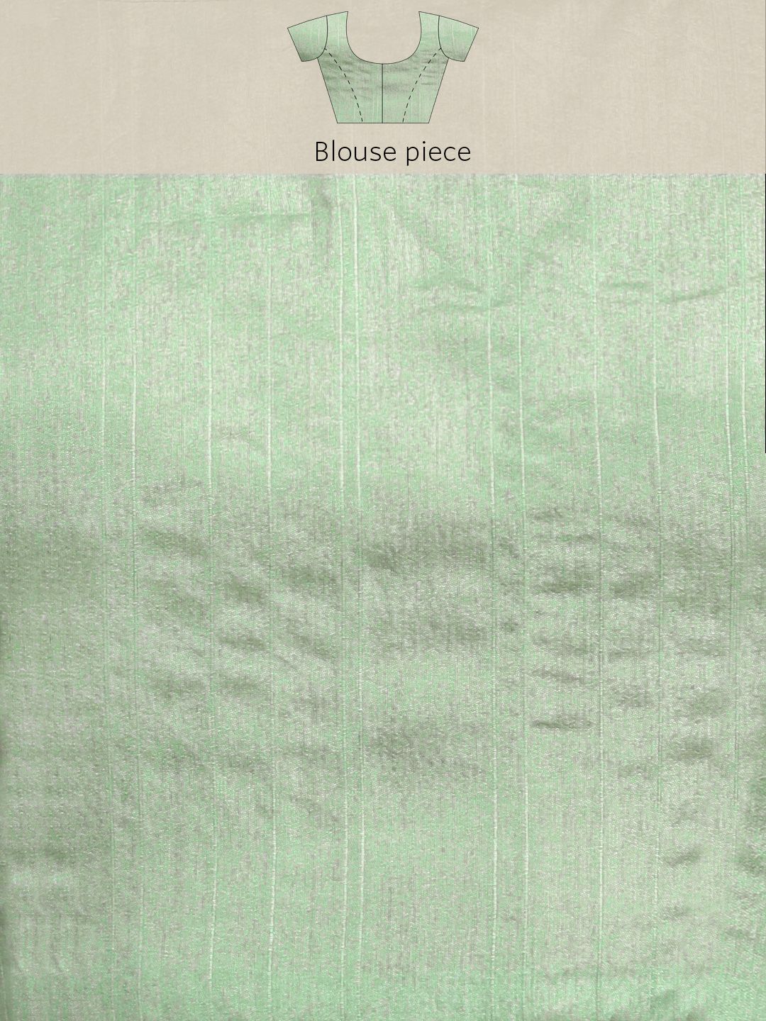 Saree mall Sea Green & White Ethnic Motifs Block Print Sarees