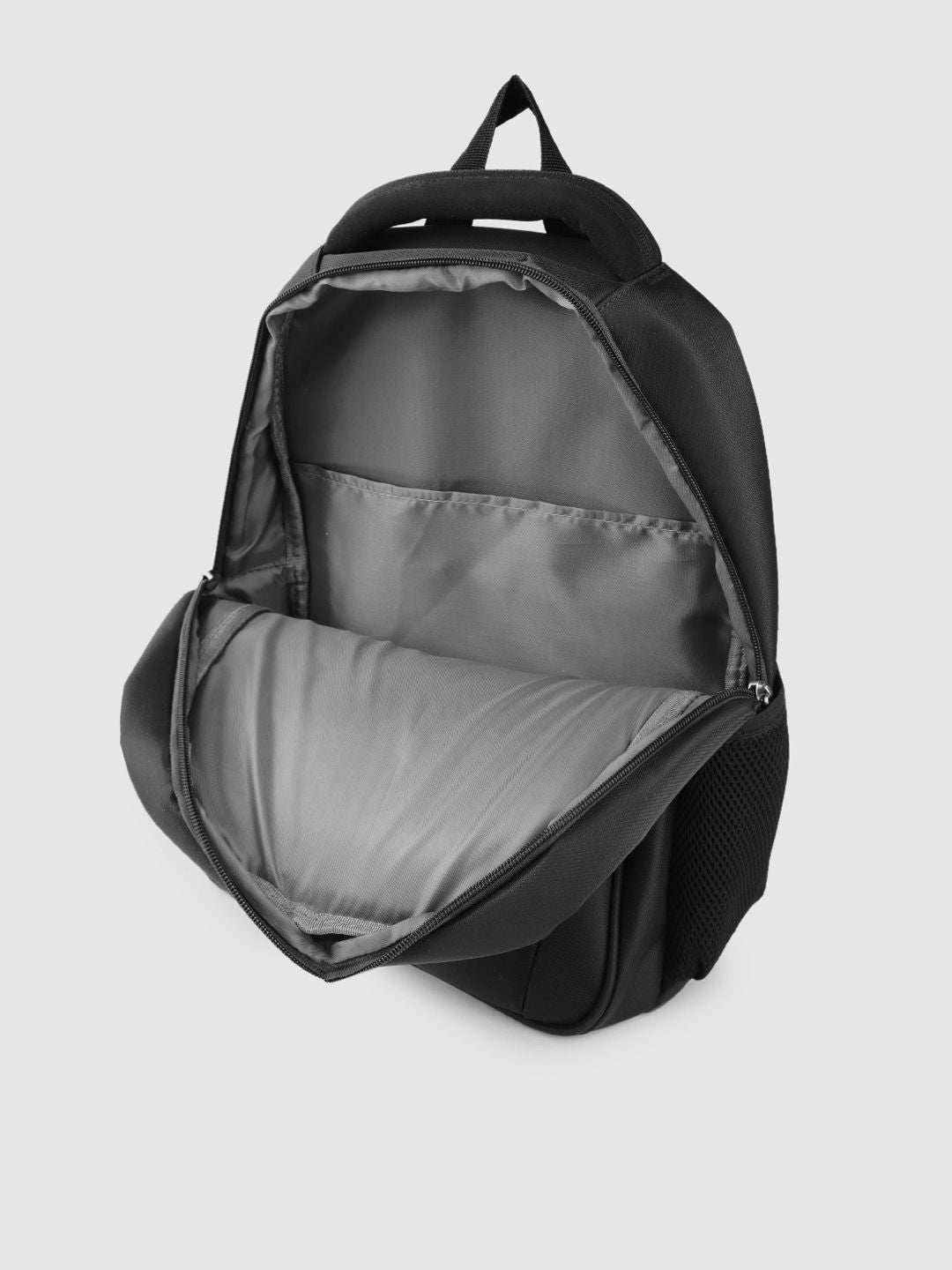 Lino Perros Women Black Solid Laptop Backpack