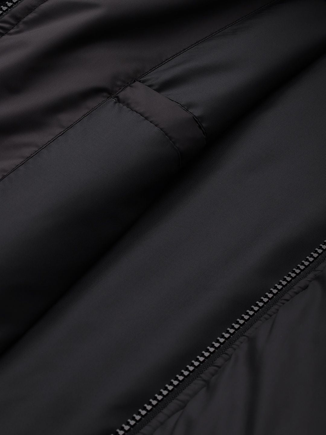 all about you Faux-Fur Detail Padded Jacket