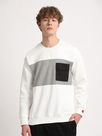 THE BEAR HOUSE Striped Round Neck Sweatshirt