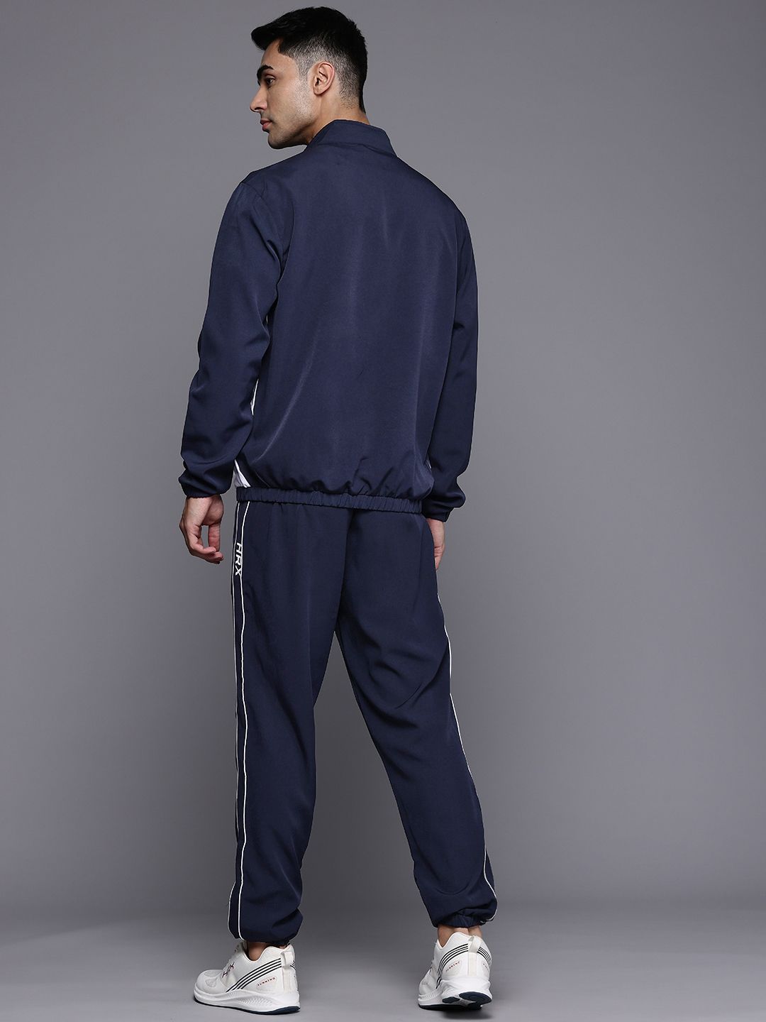 HRX by Hrithik Roshan Rapid-Dry Colourblock Running Tracksuit