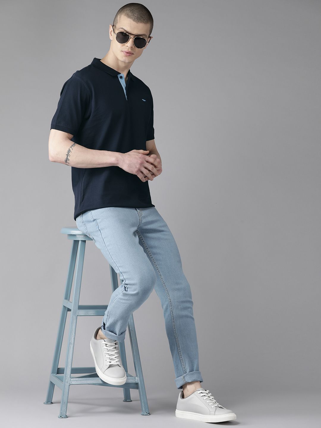 Park Avenue Play Collection Polo Collar Pure Cotton T-shirt