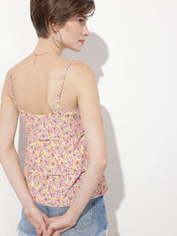 DressBerry Layered Lady Leopard Printed Top