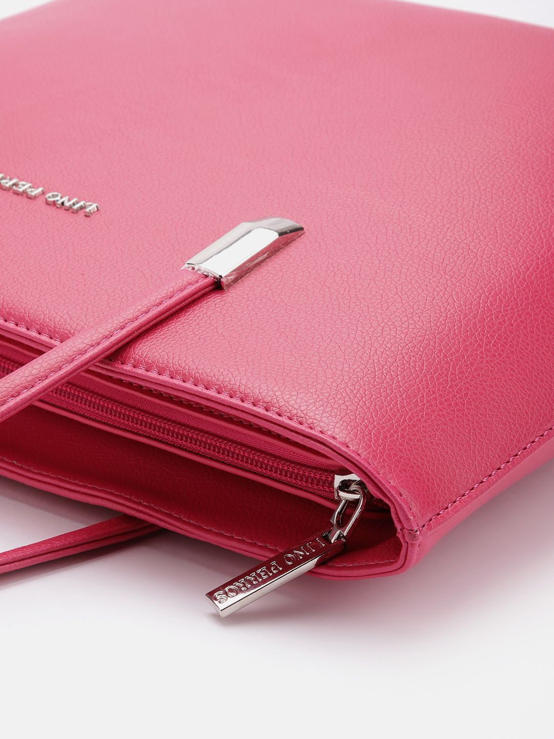 Lino Perros Textured Structured Shoulder Bag