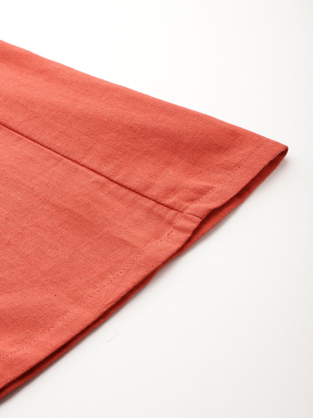 all about you Cotton Linen A-Line Skirt