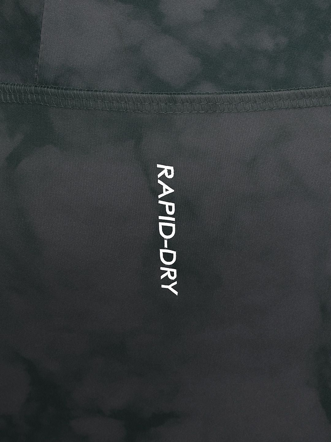 HRX oleh Hrithik Roshan Wanita Tie & Dye Mid-Rise dipotong ketat yoga yang cepat kering