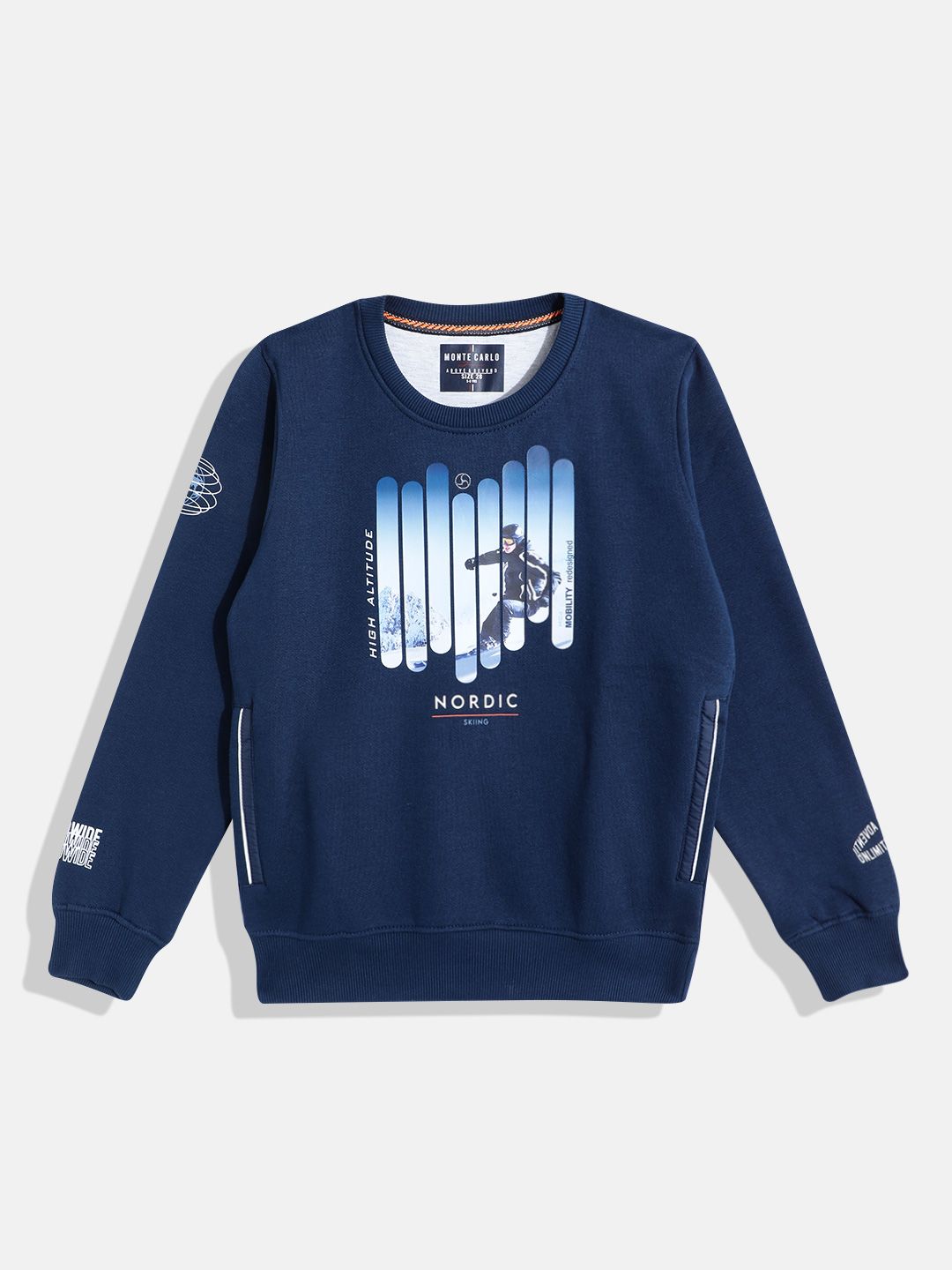 Monte Carlo Boys Printed Sweatshirt