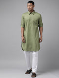 See Designs Floral Regular Pure Cotton Kurta With Pyjamas