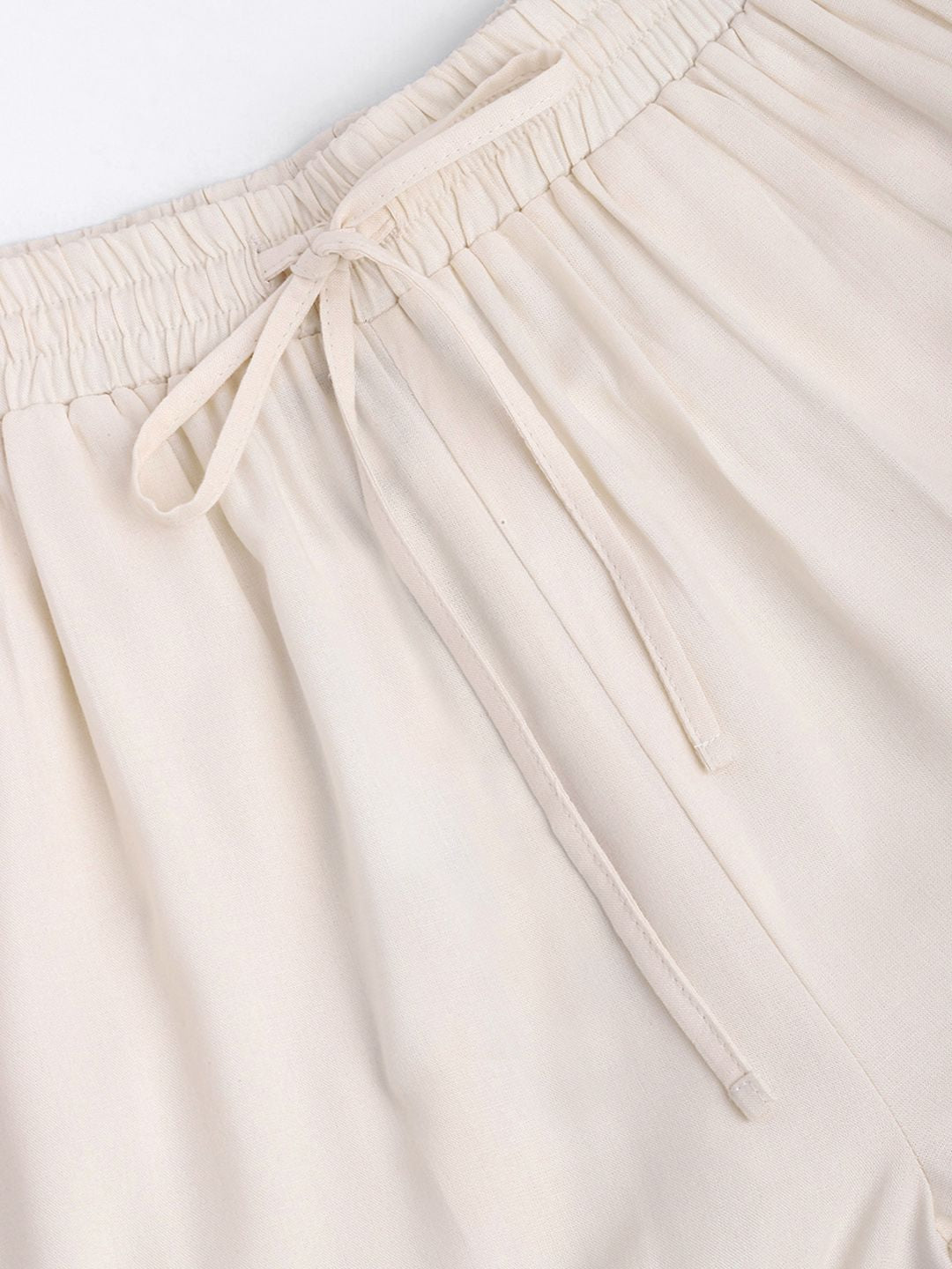 DressBerry Women Bougie-Beige Off-Duty Cargo Joggers