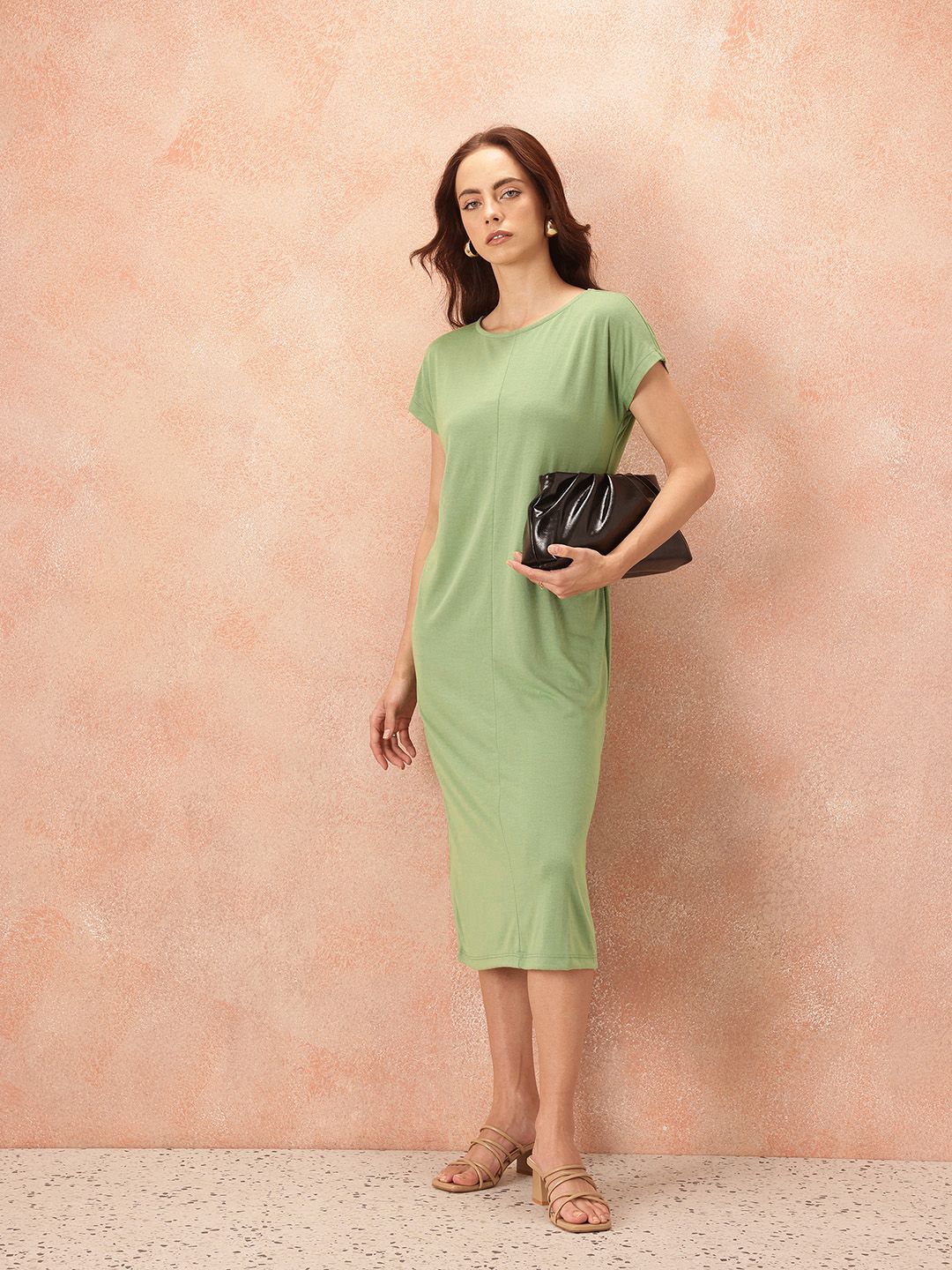 all about you Knitted Midi Dress