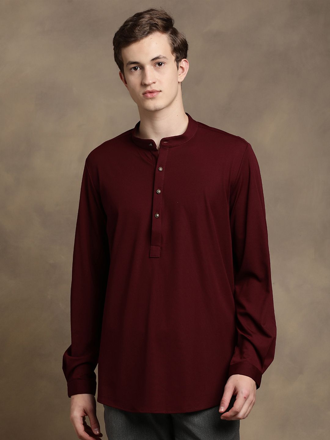 Turtle Men Thread Work Kurta