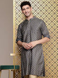 House of Pataudi Ethnic Motifs Printed Jashn Kurta