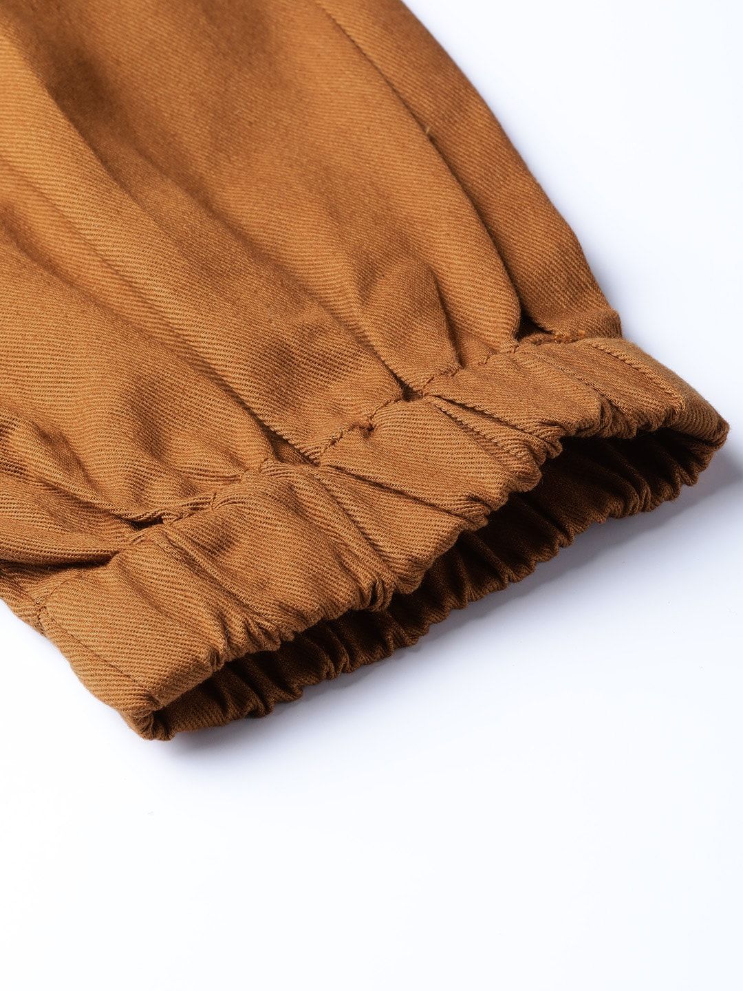 STREET 9 Women Rust Brown Loose Fit Cargos