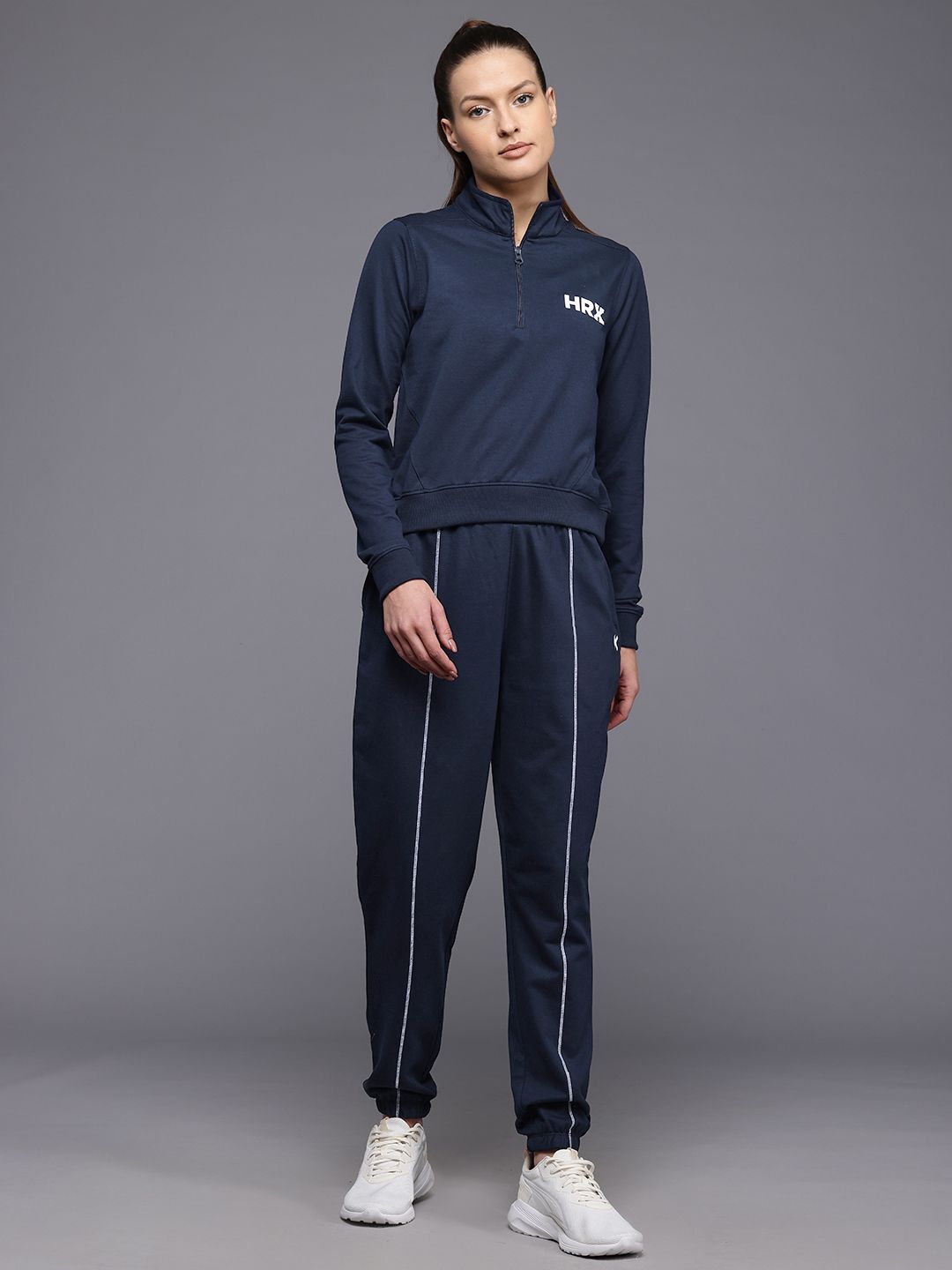 HRX by Hrithik Roshan Solid Training Tracksuits