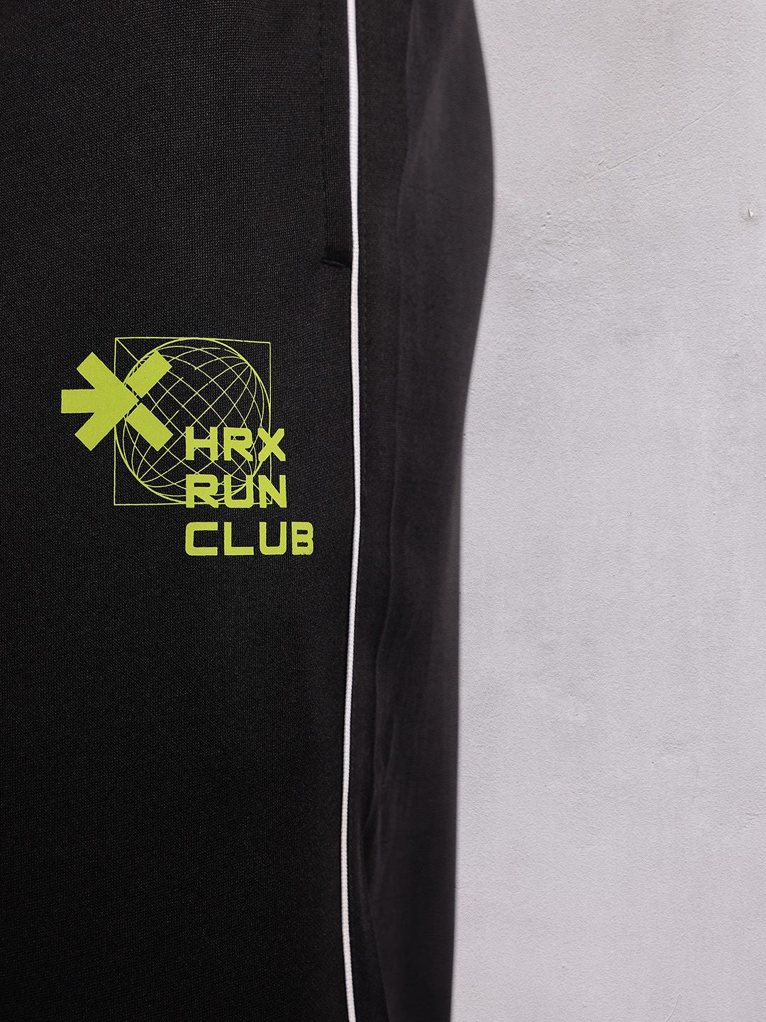 HRX by Hrithik Roshan Men Contrast Piping Rapid-Dry Running Track Pants