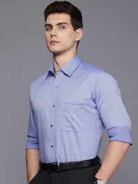 Raymond Slim Fit Micro Checked Pure Cotton Formal Shirt