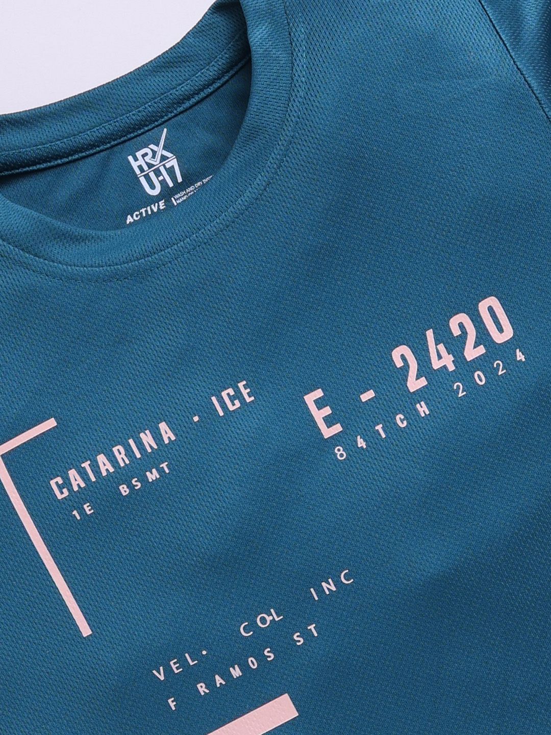 HRX by Hrithik Roshan Boys Printed T-shirt with Rapid-Dry Technology