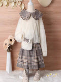 YK Girls Top With Skirt