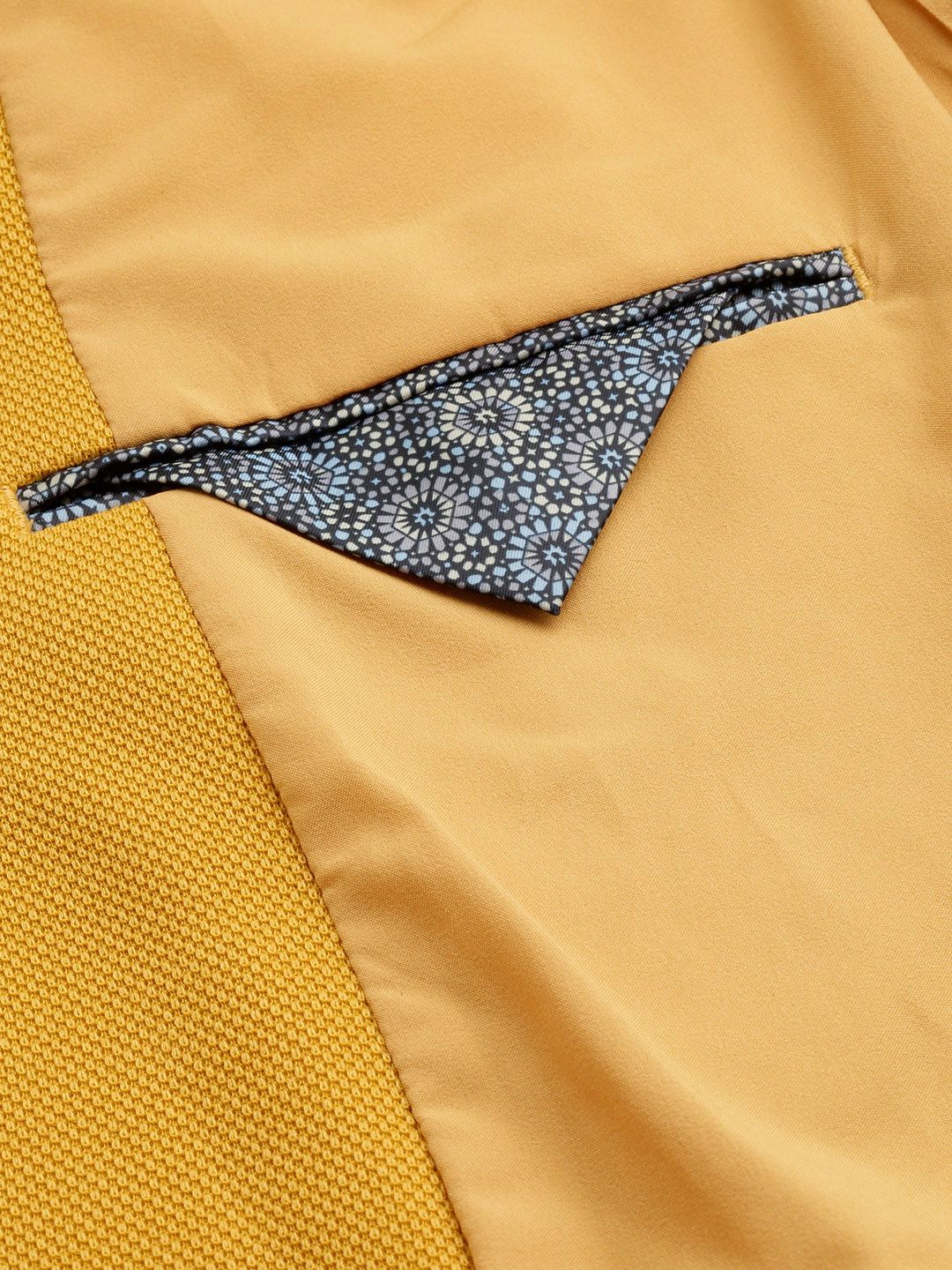 Park Avenue Self Design Super Slim Fit Single-Breasted Formal Blazers