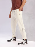 HRX by Hrithik Roshan Men Contrast Piping Mid-Rise Lifestyle Joggers
