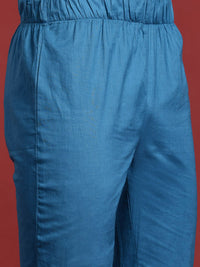 Anouk Printed Regular Pure Cotton Kurta with Trousers