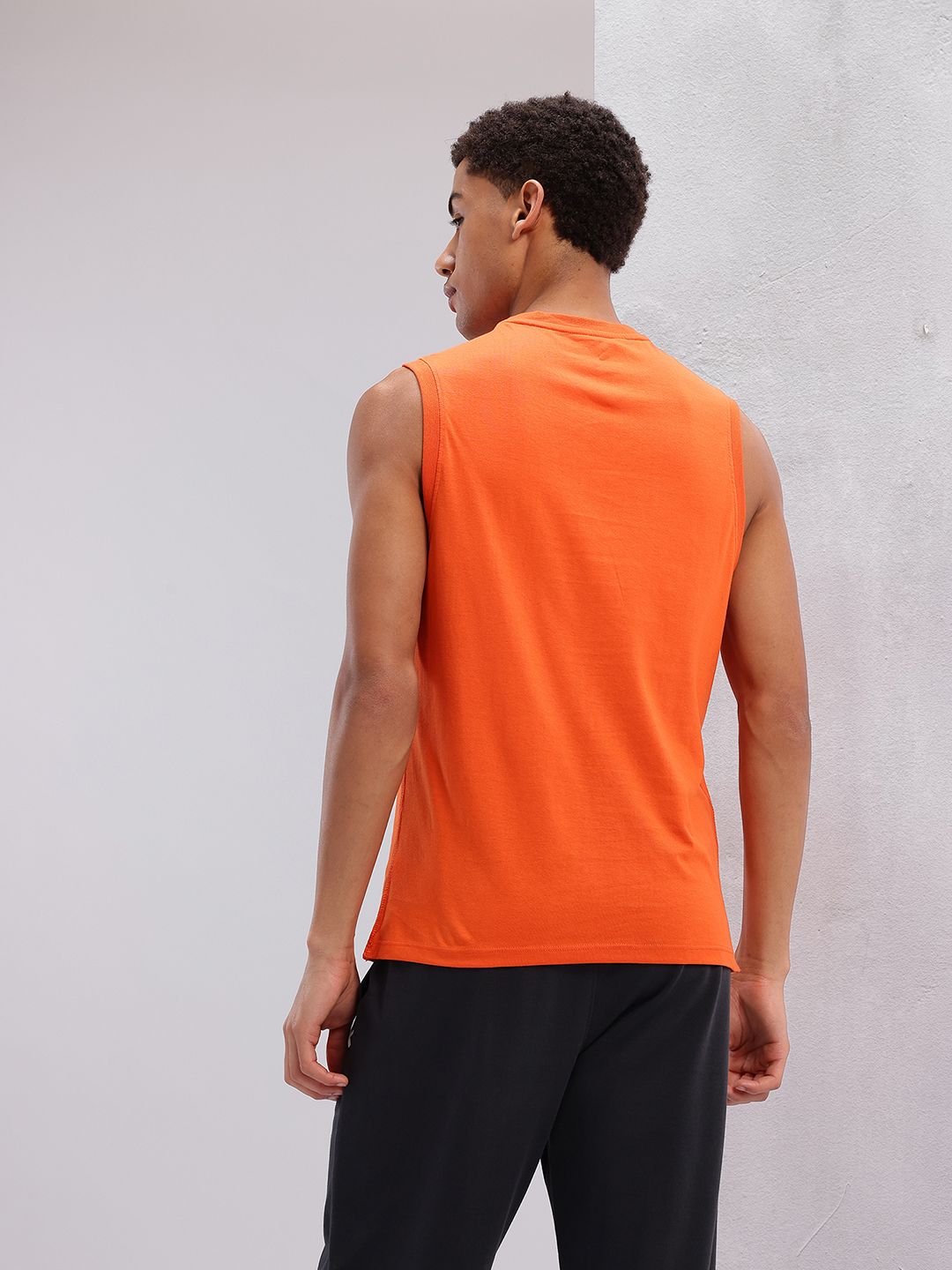 HRX by Hrithik Roshan Brand Logo Printed Training T-shirt