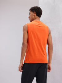 HRX by Hrithik Roshan Brand Logo Printed Training T-shirt