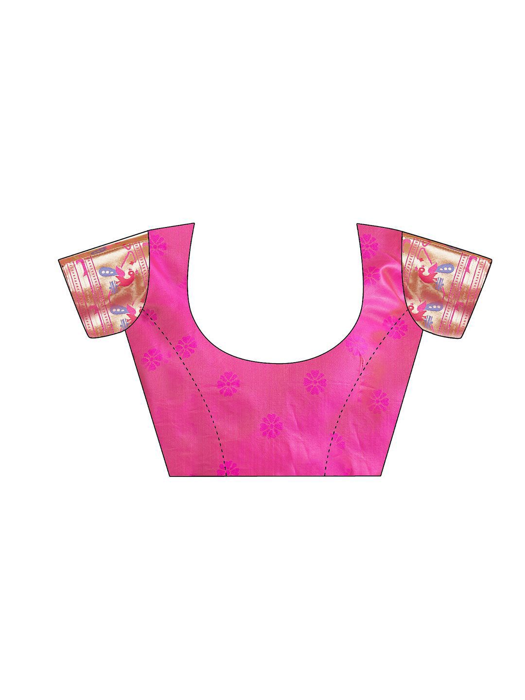 KALINI Ethnic Motif Zari Woven Banarasi Saree