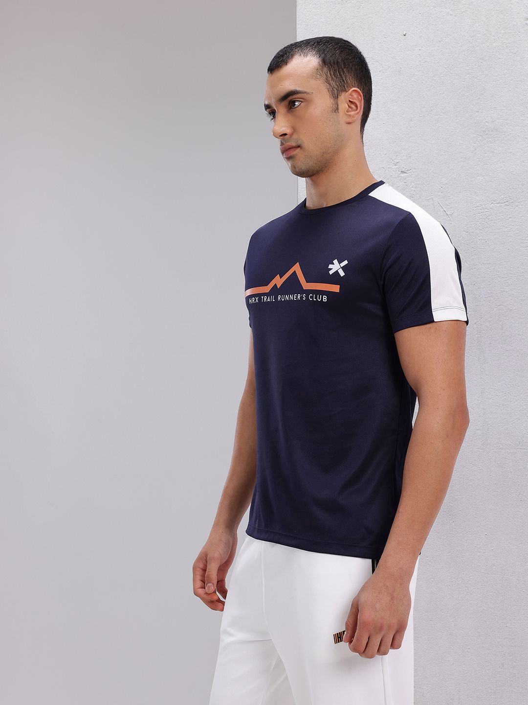 HRX by Hrithik Roshan Typography Printed Rapid-Dry Running T-shirt