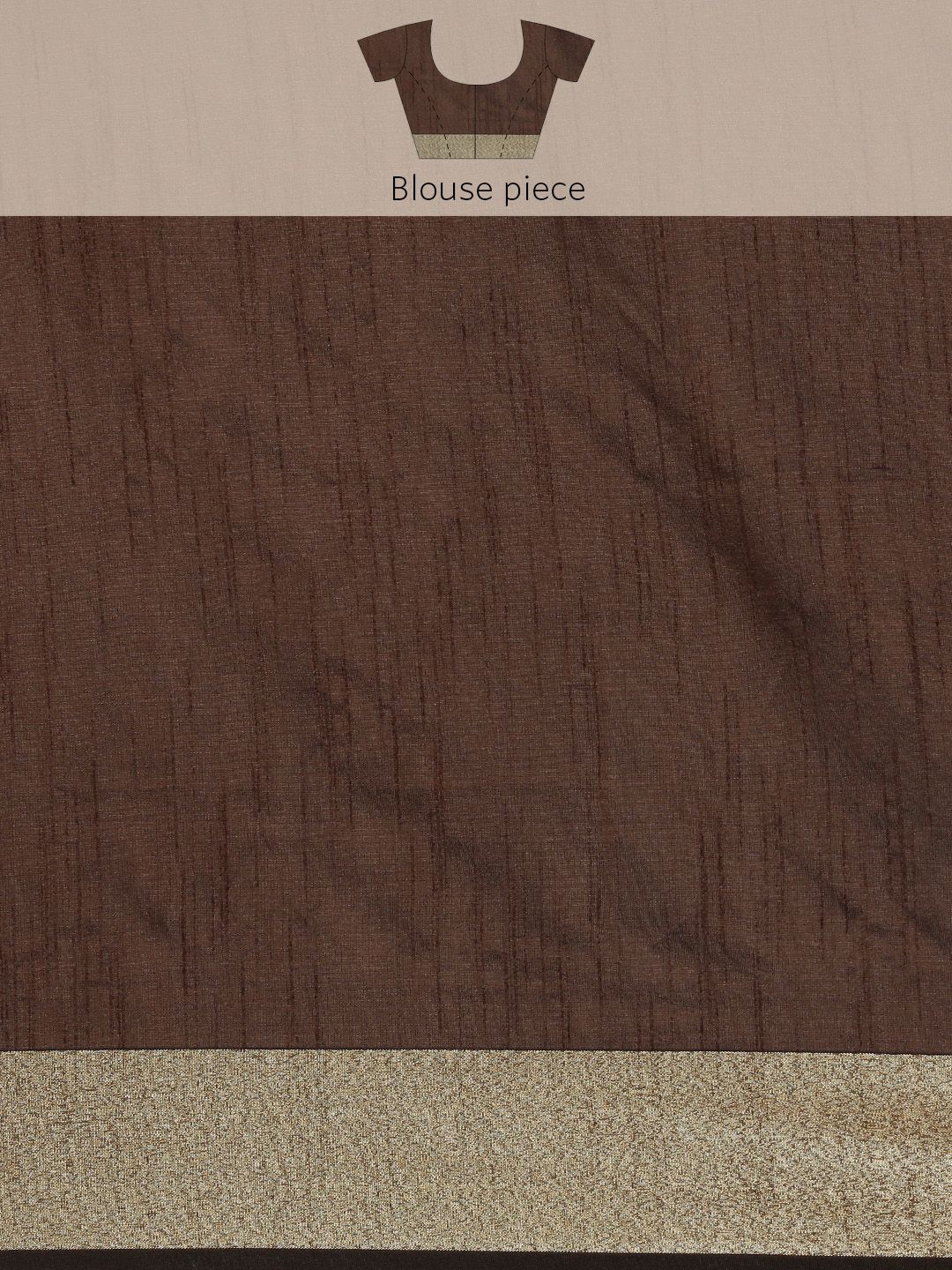 Saree mall Brown Silk Cotton Banarasi Saree