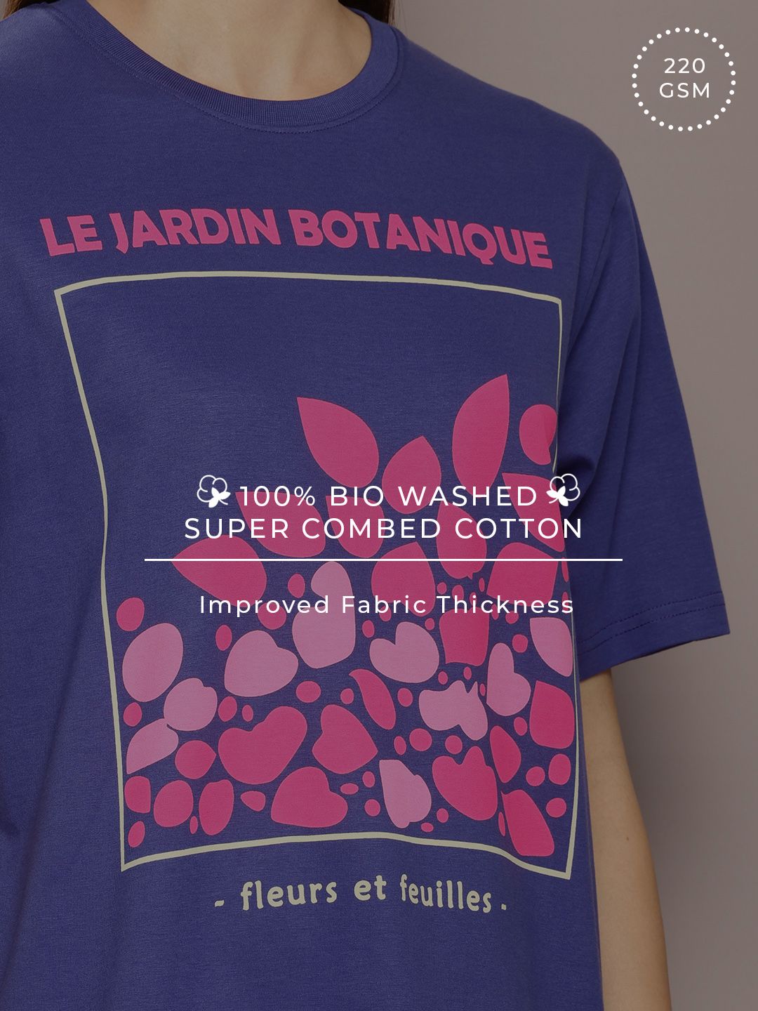 DILLINGER Women Graphic Printed Oversized T-shirt