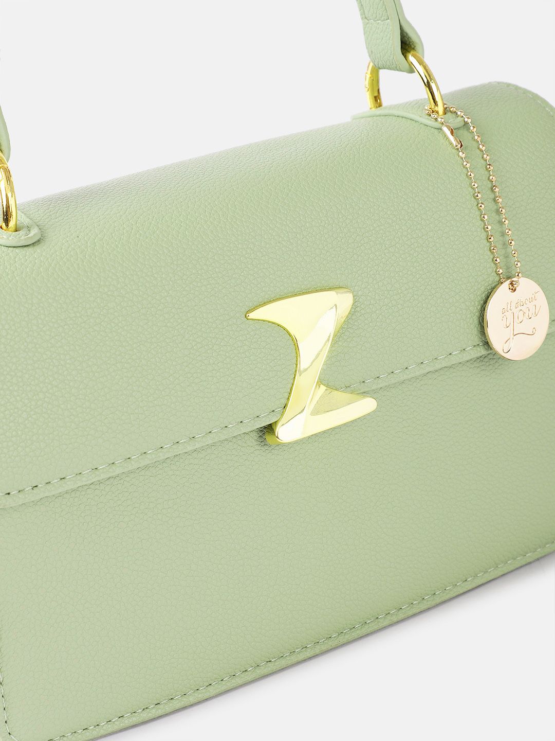 all about you Structured Shoulder Bag