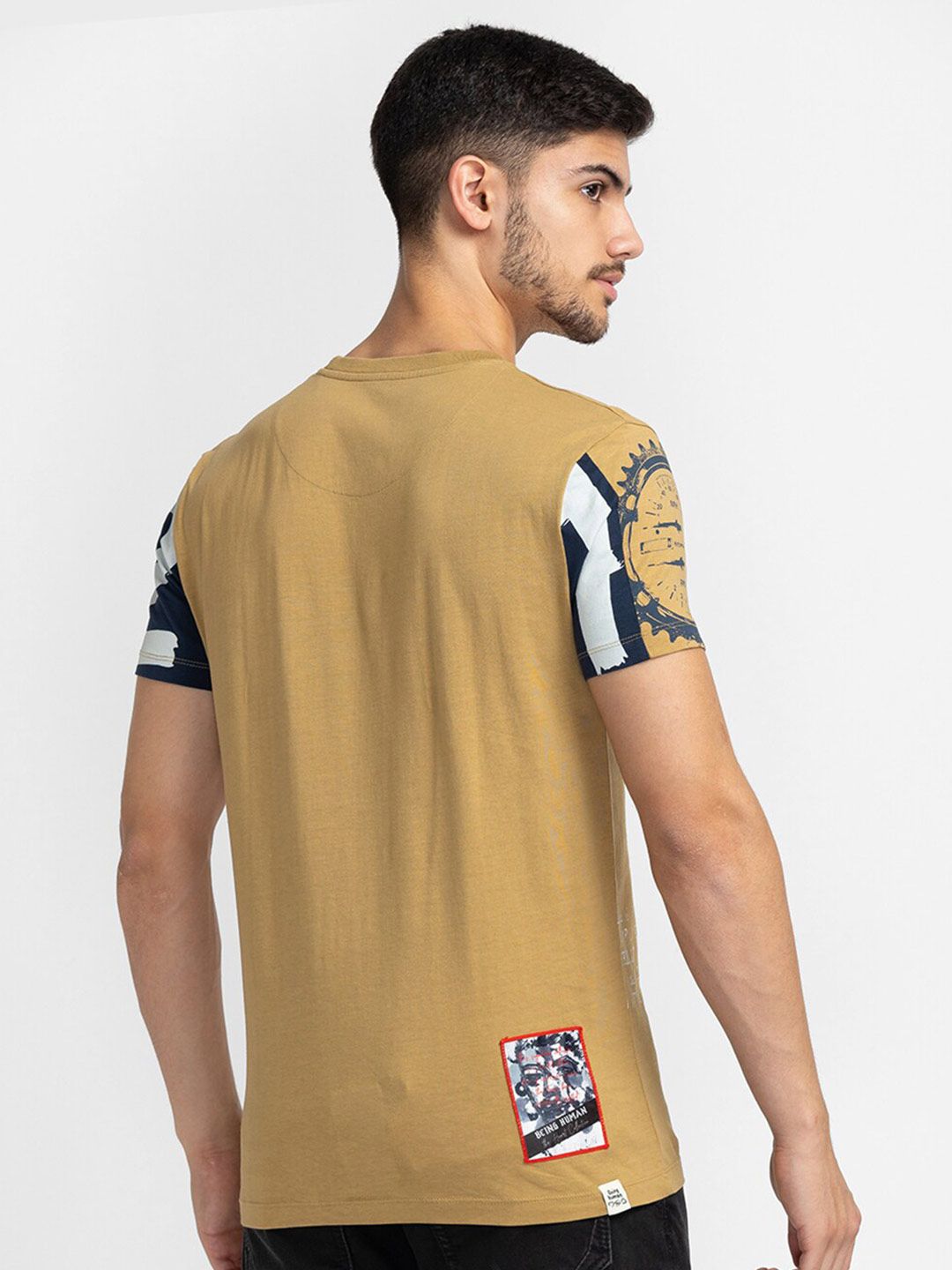 Being Human Graphic Printed Cotton T-shirt