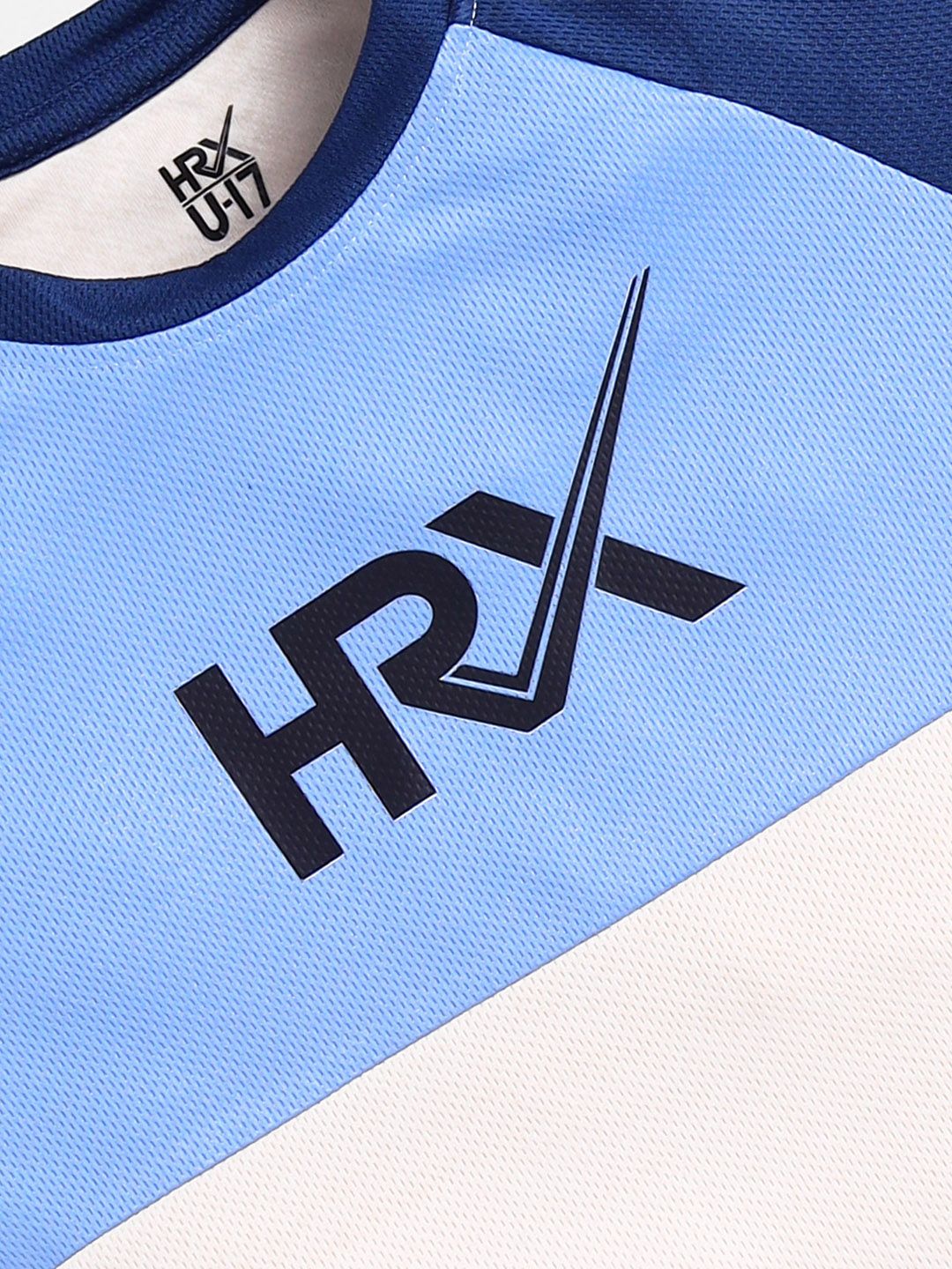 HRX by Hrithik Roshan U17 Boys Rapid Dry Printed T-shirt with Shorts