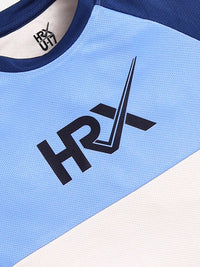 HRX by Hrithik Roshan U17 Boys Rapid Dry Printed T-shirt with Shorts