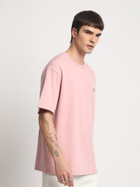 THE BEAR HOUSE Graphic Printed Round neck Loose Fit Cotton T-shirt