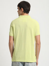THE BEAR HOUSE Polo Collar Slim Fit Cotton T-shirt