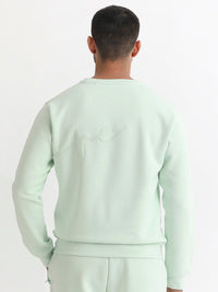RARE RABBIT Men East Round Neck Sweatshirt
