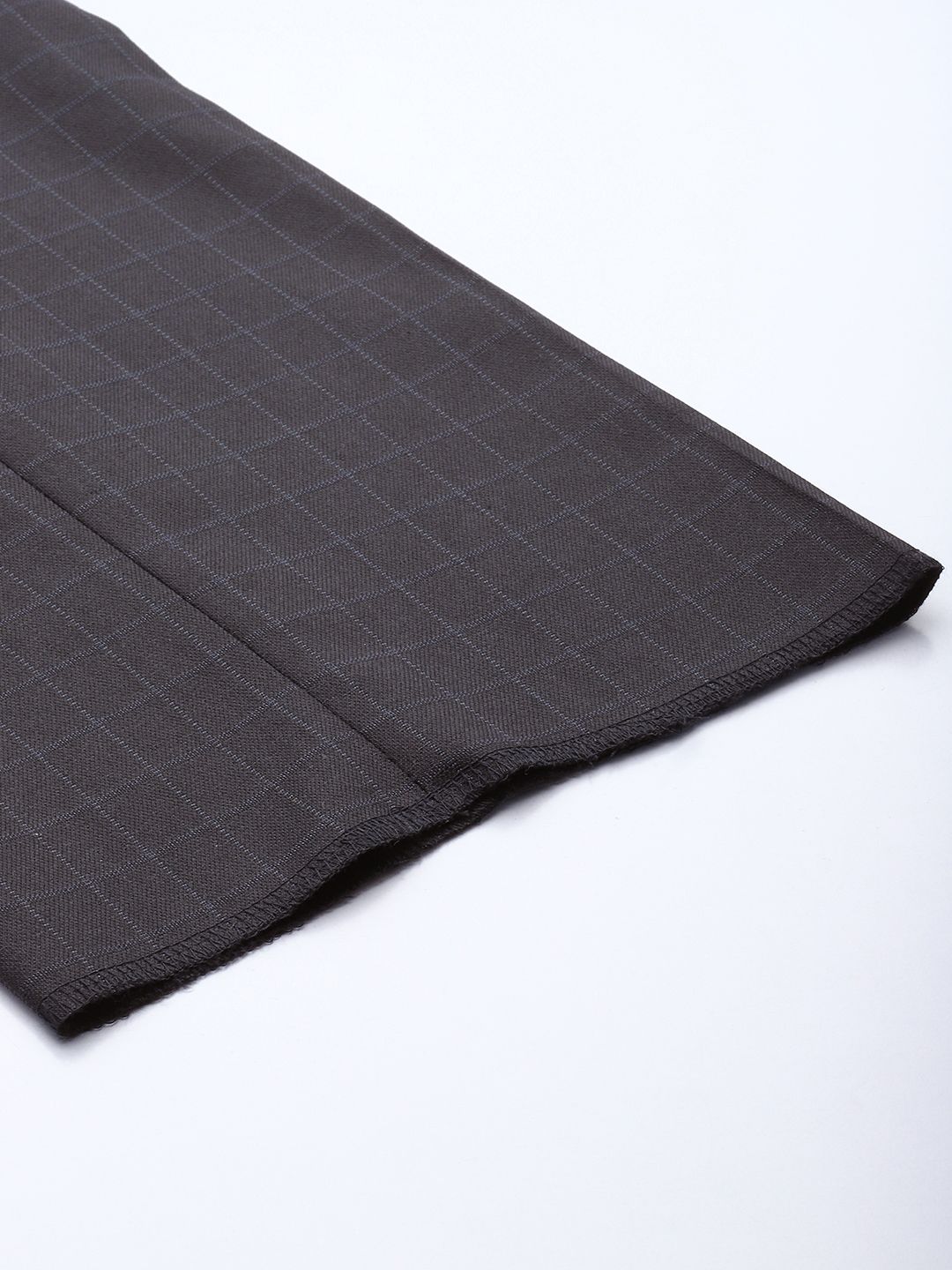 Park Avenue Men Checked Formal Trousers