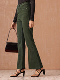 all about you Women Bootcut High-Rise Stretchable Jeans