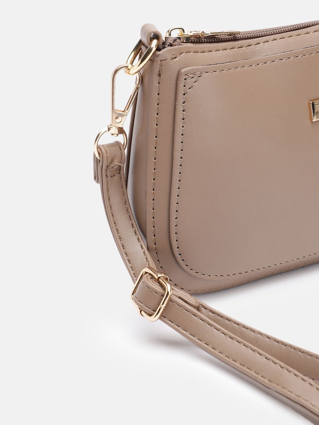 DressBerry Structured Sling Bag with Wrist Loop