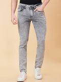 Being Human Men Slim Fit Heavy Fade Clean Look Stretchable Jeans