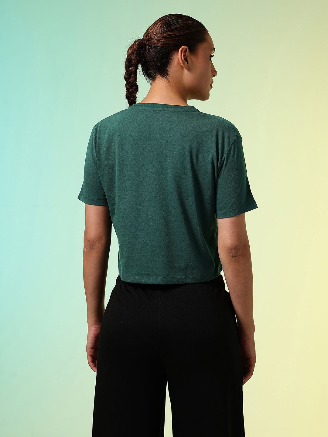 HRX by Hrithik Roshan Graphic Printed Yoga T-shirt