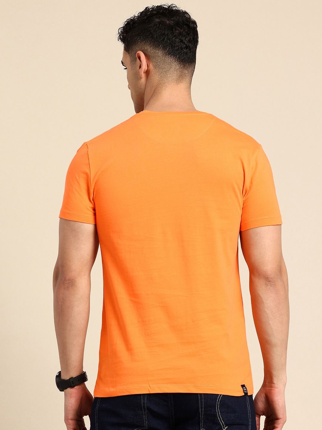 Being Human Pure Cotton Typography Printed T-shirt