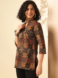 Anouk Ethnic Motifs Printed Straight Kurta