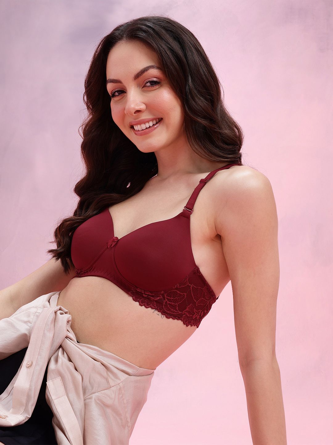 DressBerry Half Coverage Underwired Lightly Padded Bra DRM-DB-MK31A